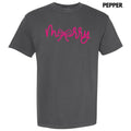 Pink Merry Bow PUFF Comfort Colors T-Shirt Hoodie, Sweatshirt | RetroVerseTees.com