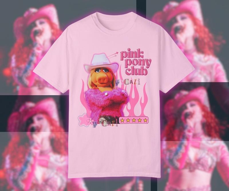 Pink Pony Club Shirt, Chappell Roan Shirt, Midwest Princess Shirt Hoodie, Sweatshirt | RetroVerseTees.com
