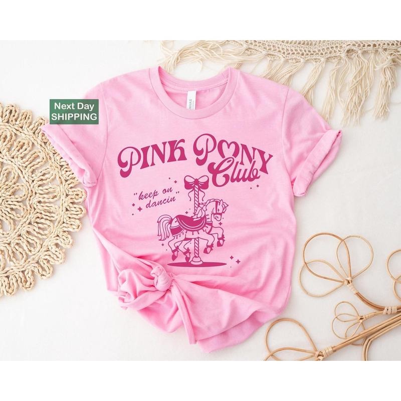 Pink Pony Club Shirt, Midwest Princess Tour, Sapphic Lesbian Pride Music Shirt, Keep On Dancing, Dancing Shirts Hoodie,...