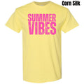 Pink Summer Vibes Gildan Short Sleeve T-Shirt 'NLB' Hoodie, Sweatshirt | RetroVerseTees.com