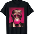Pink Sunglasses Trump Bubble Gum T-Shirt Hoodie, Sweatshirt | RetroVerseTees.com