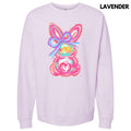 Pink Swirl Bunny Sweatshirt 'NLB' T-Shirts, Hoodie | RetroVerseTees.com