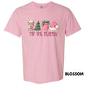 Pink Tis The Season Christmas Comfort Colors T-Shirt Hoodie, Sweatshirt | RetroVerseTees.com