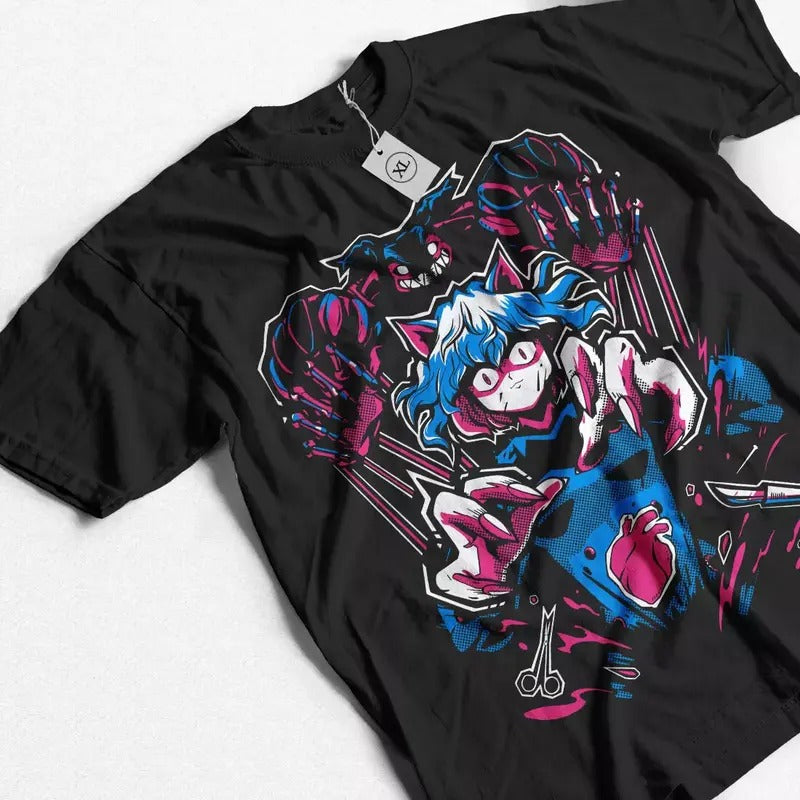 Pitou T-Shirt Hunter X Hunter Anime Manga HxH Killua Shirt Hisoka Gon Kite Tee Hoodie, Sweatshirt | RetroVerseTees.com