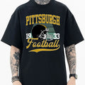 Pittsburgh Football - GILDAN 5000  T-SHIRT Hoodie, Sweatshirt | RetroVerseTees.com