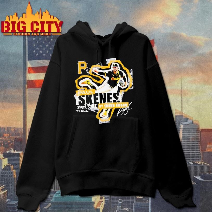Pittsburgh Pirates Paul Skenes 2025 National League Cy Young Award Winner shirt