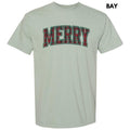 Plaid Merry Varsity Comfort Colors T-Shirt 'NLB' Hoodie, Sweatshirt | RetroVerseTees.com