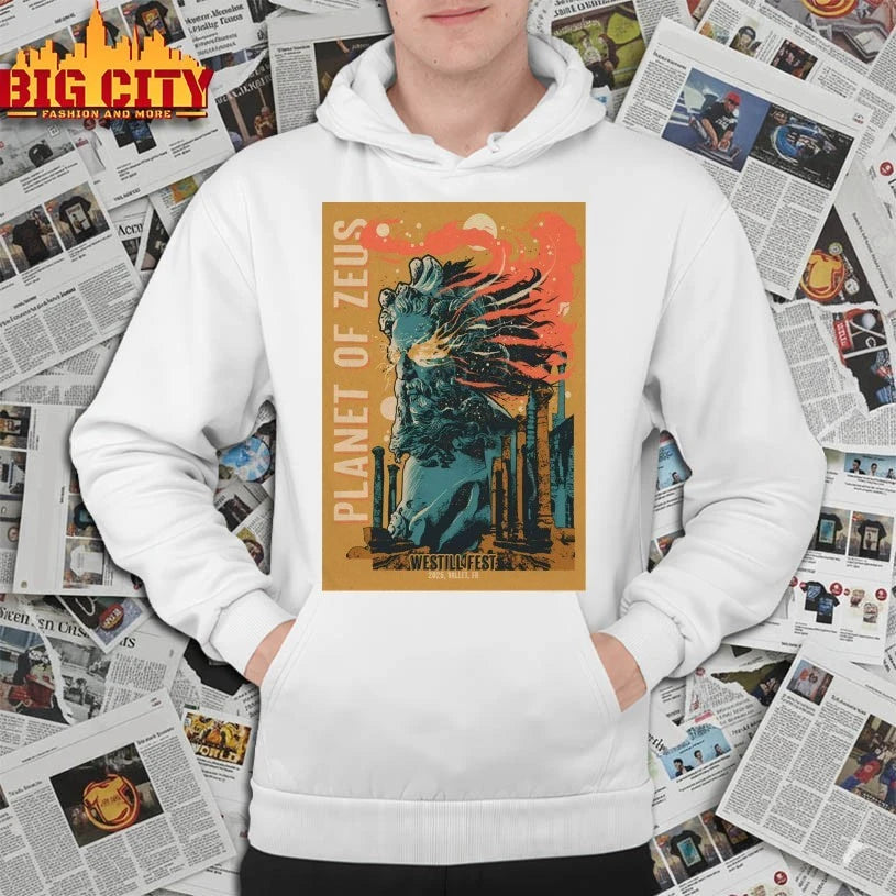 Planet Of Zeus Oct 31 2025 Vallet France Poster shirt