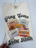 Play Some T Comfort Colors T-Shirt Hoodie, Sweatshirt | RetroVerseTees.com