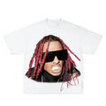 Playboy Carti Inspired Vintage Graphic T-shirt Heavy Cotton Tee Basketball 90 s Styled Shirt Hiphop Vibes Y2K Aesthetic...