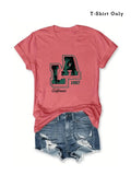Plus Size "Breathing styles" Letter Print Round Neck Tee, Casual Short Sleeve T-shirt, Women'WB shield Plus Size Summer...
