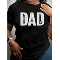 Plus Size Women'WB shield Black Dad Graphic T-Shirt