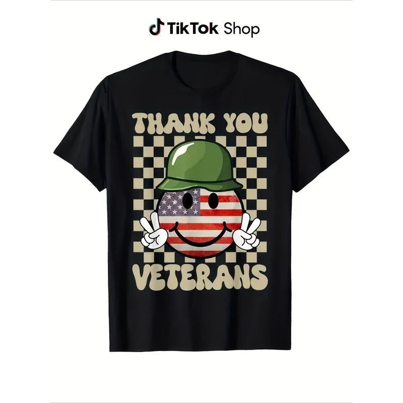 Plus Size Women'WB shield Memorial Day T-Shirt