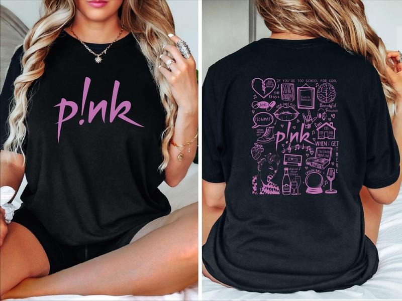 Pnk Summer Carnival, Pnk Tour, Music Festival Shirt, Concert Apparel, Tour Shirt, Pnk Music Clothing, Trustfall Album...