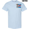 Pocket Size - Feral America Gildan Short Sleeve T-Shirt 'NLB' Hoodie, Sweatshirt | RetroVerseTees.com
