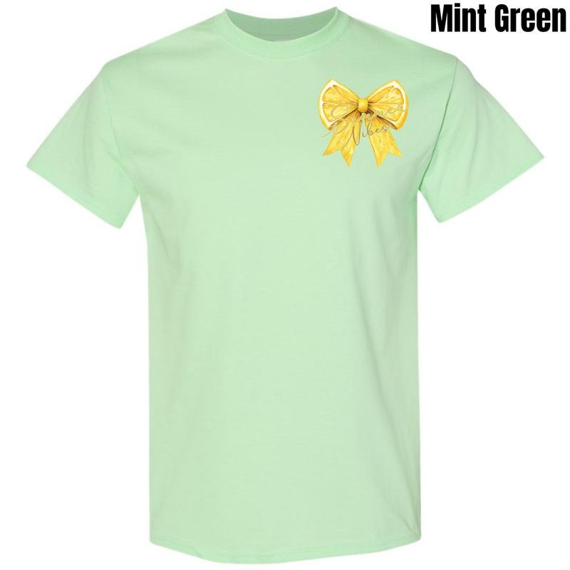 Pocket Size - Lemon Summer Vibes Gildan Short Sleeve T-Shirt 'NLB' Hoodie, Sweatshirt | RetroVerseTees.com
