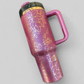 Poinsettia Engraved 40oz Tumbler T-Shirts, Hoodie, Sweatshirt | RetroVerseTees.com