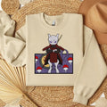 Poke Mew2 Madara Embroidered Shirt, Anime Embroidered Sweatshirt, Manga Shirt, Gift For Fan Hoodie | RetroVerseTees.com
