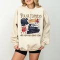 Polar Express Christmas Sweatshirt, North Pole Santa Shirt, Christmas Polar Express Shirt, Polar Express Ticket Tee,...