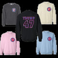 Trump Shirt 47 Make America Great Again Sweatshirt FOG Cotton/Poly blend, High Quality Hoodie | RetroVerseTees.com