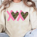 Camo Hunting Valentines Heart Valenday Shirt XOXO T-shirt/Sweatshirt/Hoodie, 100% Cotton 50/50 Cotton/Polyester Blend...