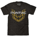 Pontiac Firebird Logo T-Shirt - Gray Hoodie, Sweatshirt | RetroVerseTees.com