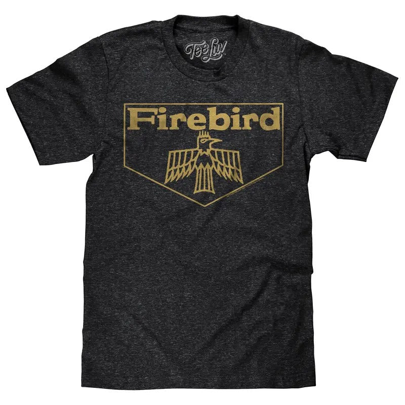 Pontiac Firebird T-Shirt - Charcoal Gray Hoodie, Sweatshirt | RetroVerseTees.com
