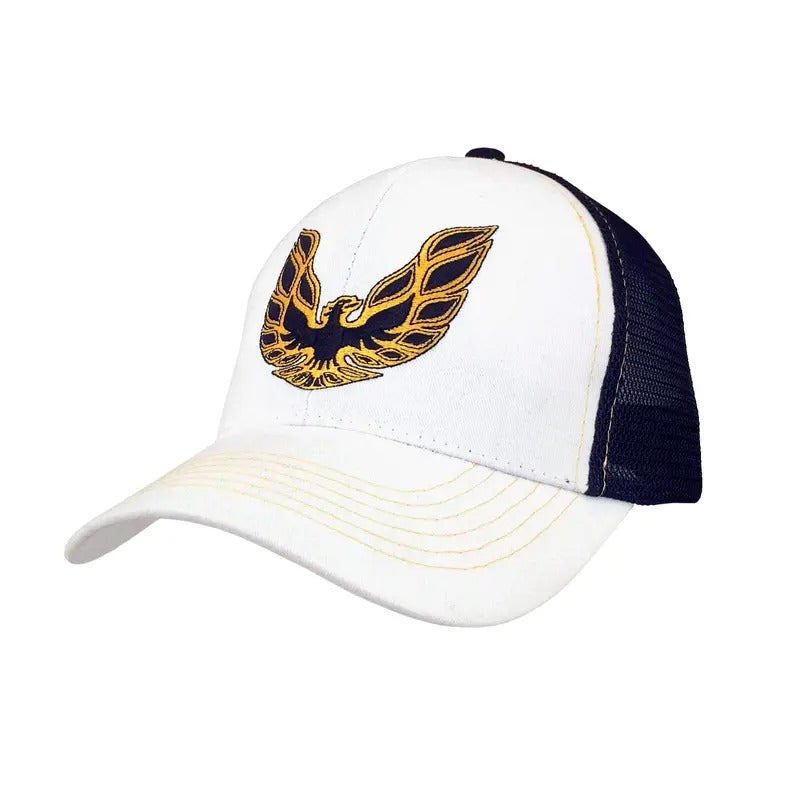 Pontiac Firebird Trucker Hat - White and Black T-Shirts, Hoodie, Sweatshirt | RetroVerseTees.com