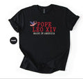 Pope Leo XIV Shirt, First American Pope Tee, Robert Prevost T-Shirt Hoodie, Sweatshirt | RetroVerseTees.com