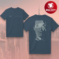 Poppy Empty Hands Blue Two Sided Shirt