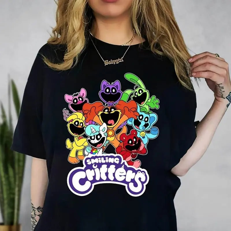 Poppy Playtime Chapter 3 Smiling Critters Catnap Shirt Unisex Full Size Hoodie, Sweatshirt | RetroVerseTees.com