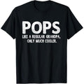 Pops Definition Funny Grandpa TNF Day Gift T-Shirt Menswear Top Hoodie, Sweatshirt | RetroVerseTees.com