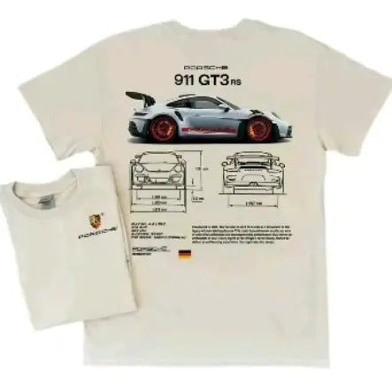 Porsche 911 GT3 RS Aesthetic t-shirt, trending Unisex shirt for fans cotton Hoodie, Sweatshirt | RetroVerseTees.com