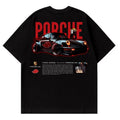 Porsche 930 x lTACHl T-shirt, Car Enthusiast Shirt, Car Clothing, Classic Car Shirt Hoodie, Sweatshirt | RetroVerseTees.com