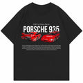 Porsche 935 Red T-shirt, Car Enthusiast Shirt, Car Clothing Hoodie, Sweatshirt | RetroVerseTees.com