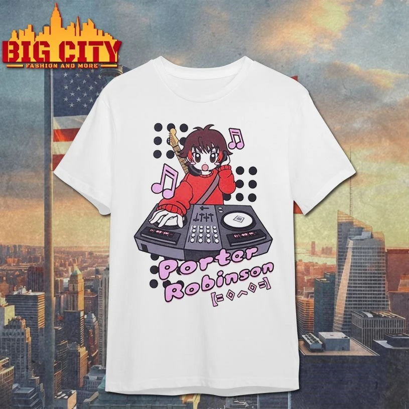 Porter Robinson DJ Anime Shirt