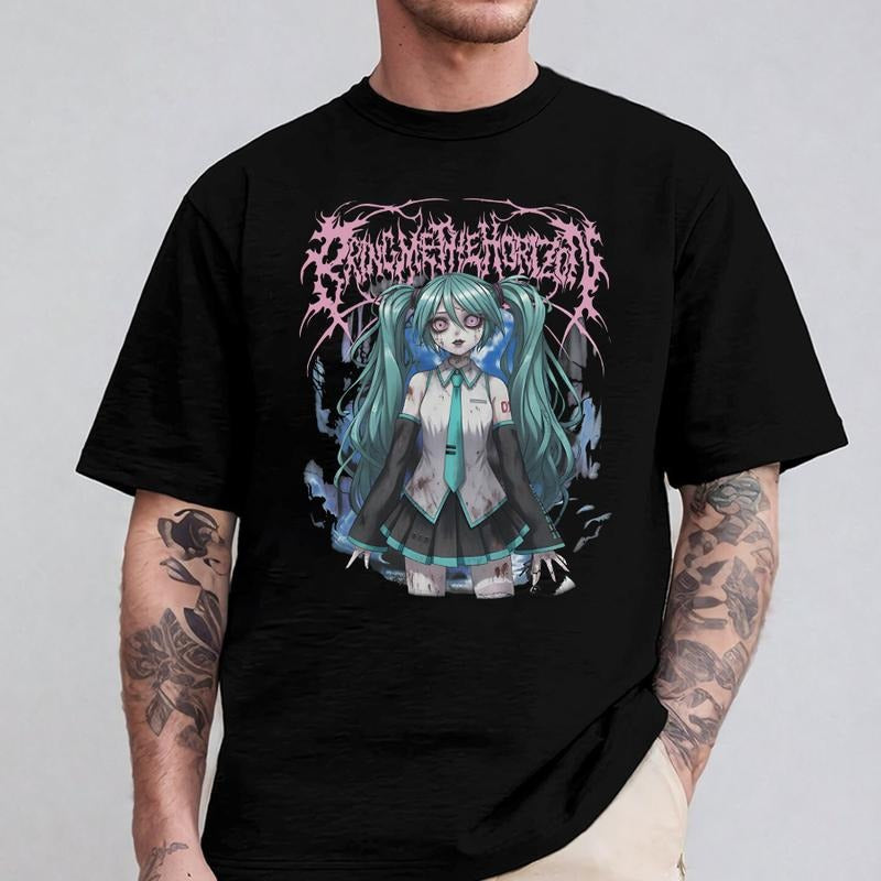 Post Human: Next Vocaloid Shirt, Funny Metal Rock Hoodie, Vocaloid x Rock Tee Sweatshirt | RetroVerseTees.com