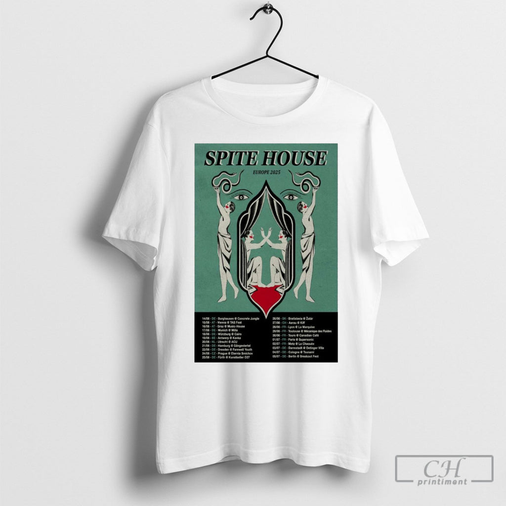 Poster Spite House Europe Tour 2025 14 06 De Burghausen Concrete Jungle 15 06 At