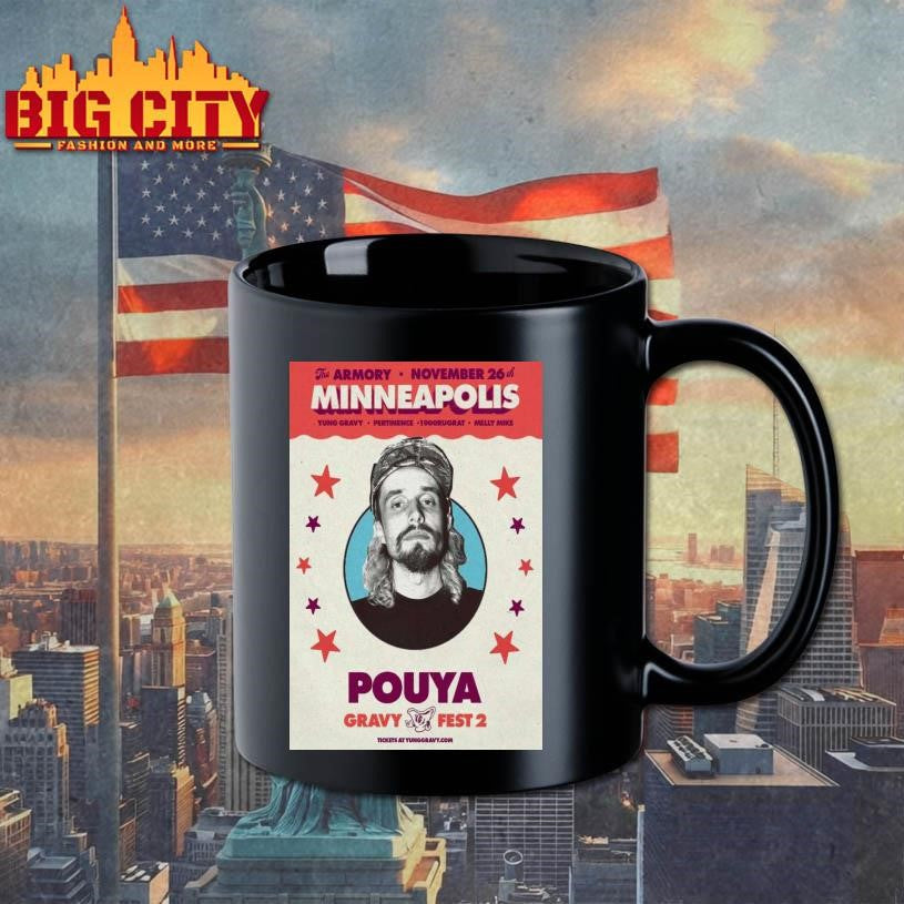 Pouya Minneapolis November 26 2025 Poste Shirt