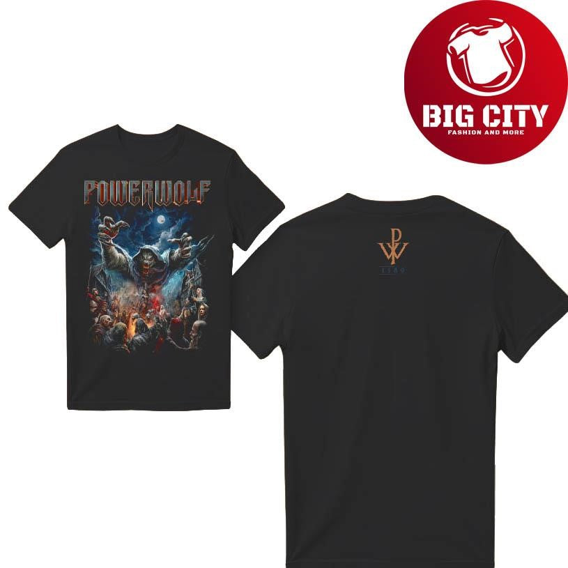 Powerwolf 1589 Board Game Two Sided Shirt