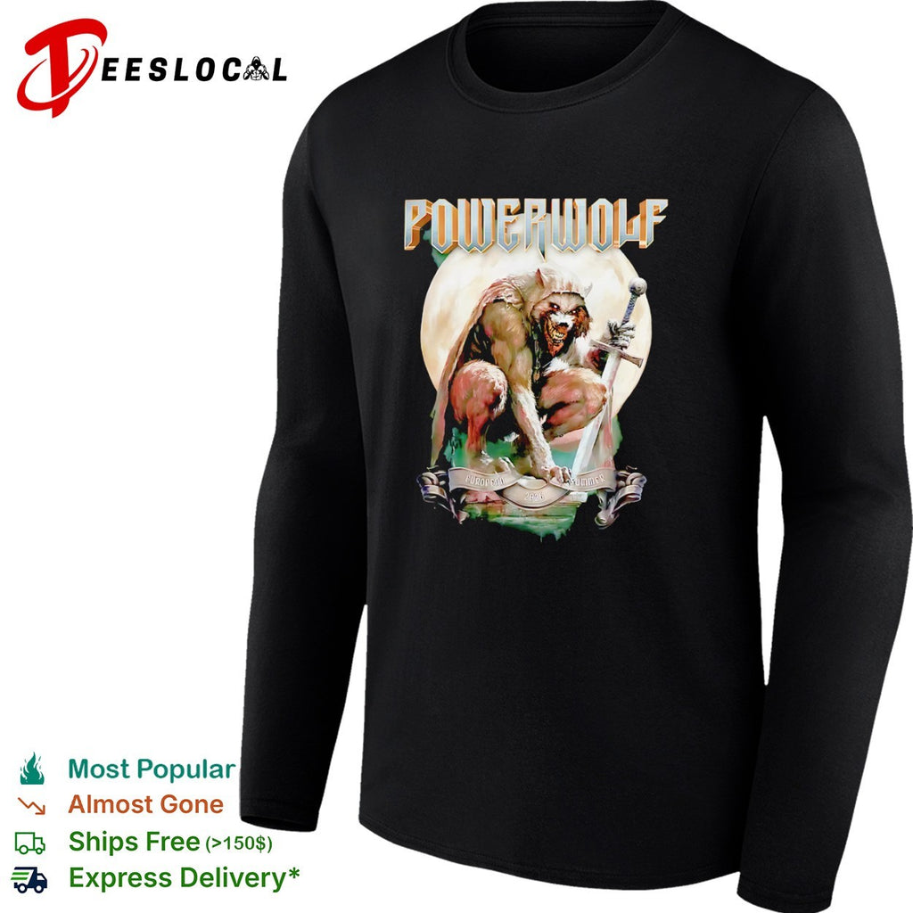 Powerwolf European Summer 2026 Tour Heavy Metal shirt