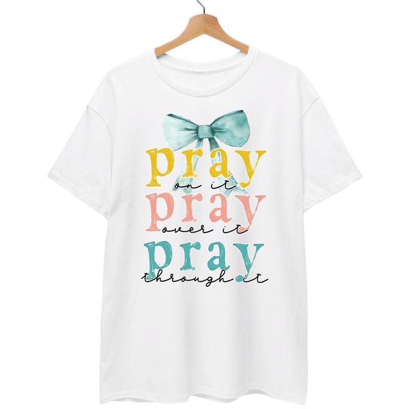 Pray Pocket monsters Mouthless cat T-Shirt, Pray Over Mouthless cat T-Shirt, Pray Through Mouthless cat T-Shirt,...