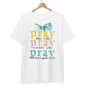 Pray Pocket monsters Mouthless cat T-Shirt, Pray Over Mouthless cat T-Shirt, Pray Through Mouthless cat T-Shirt,...