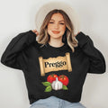 Preggo Sauce Cute and Funny Pregnancy Announcement Sweatshirt T-Shirts, Hoodie | RetroVerseTees.com