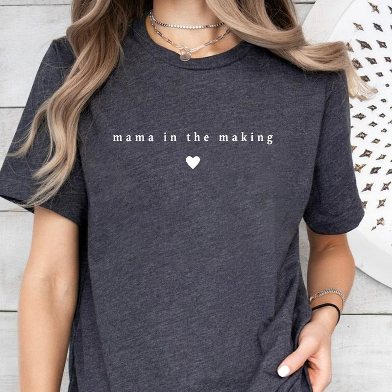 Pregnancy Reveal Sweatshirt, Mama In The Making Maternity Sweatshirt, Mommy to Be Sweatshirt, Gift for Announcement...