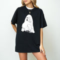Pregnant Ghost Halloween Shirt, Skeleton Halloween Maternity Sweatshirt, Funny Pregnancy Announcement Shirt 2024,...