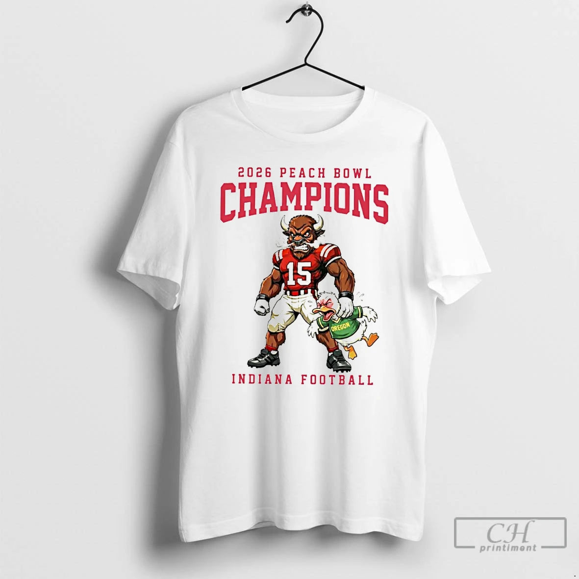 Premium 2025 Indiana Football Peach Bowl Champions T-Shirts, Hoodie, Sweatshirt | RetroVerseTees.com