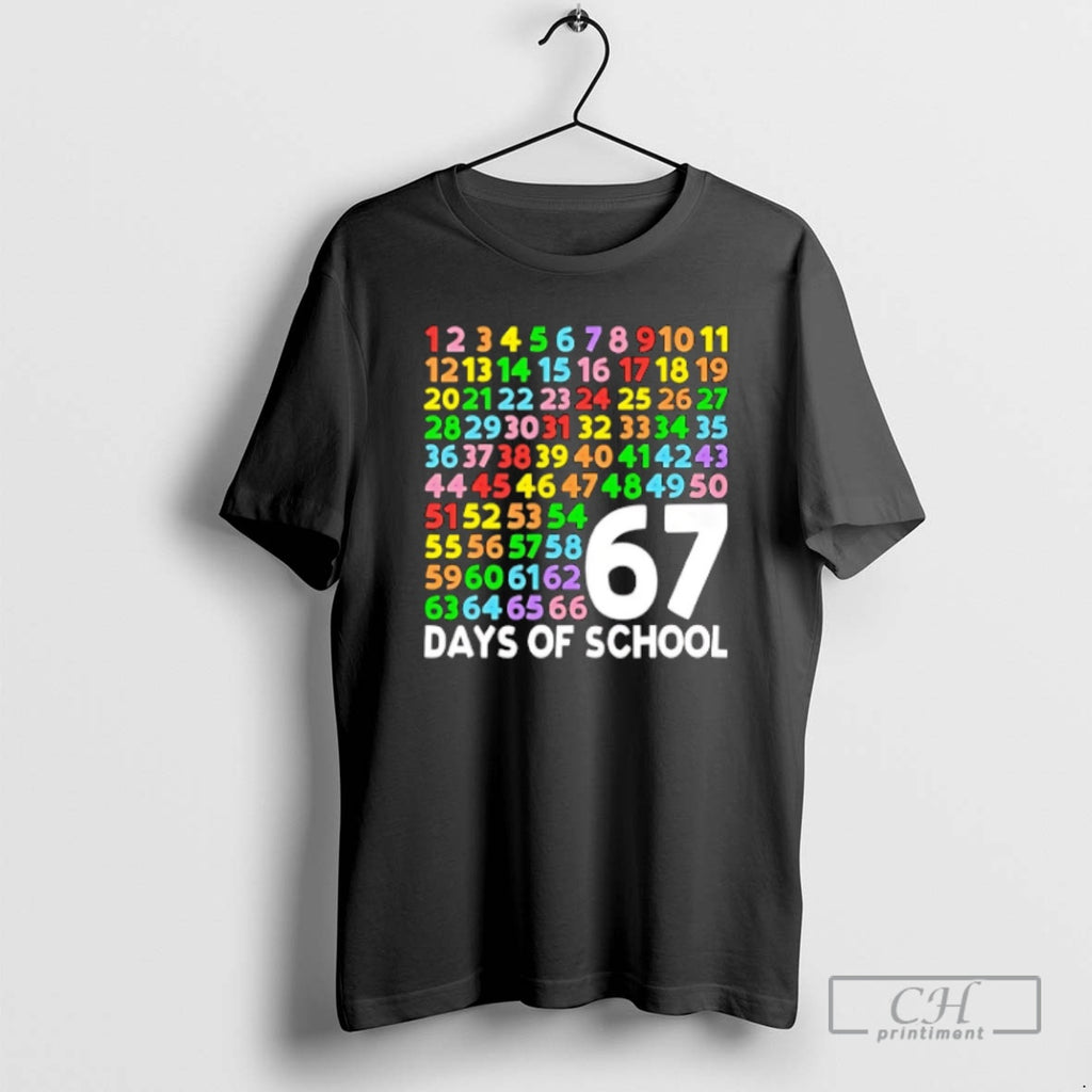 Premium 67 Days Of School Six Seven Meme Shirt Sweater
