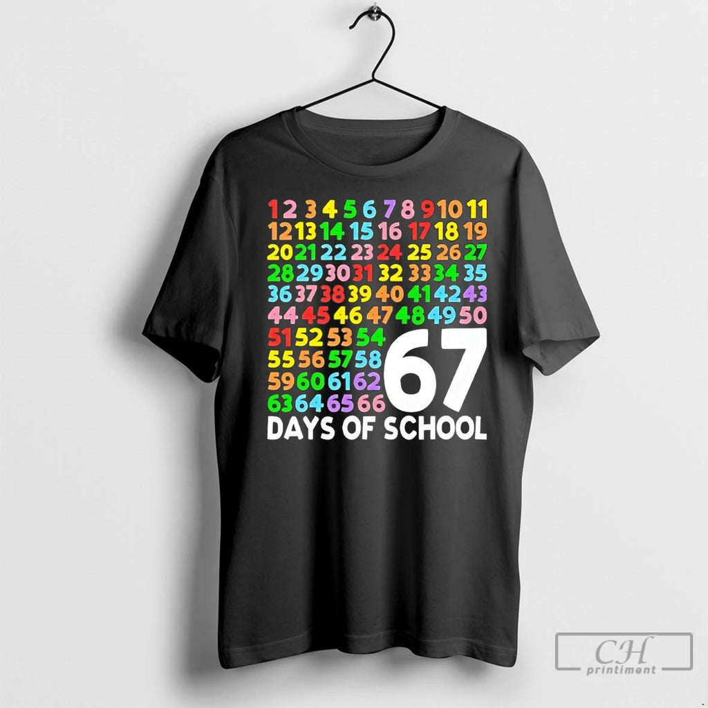 Premium 67 Days Of School Six Seven Meme