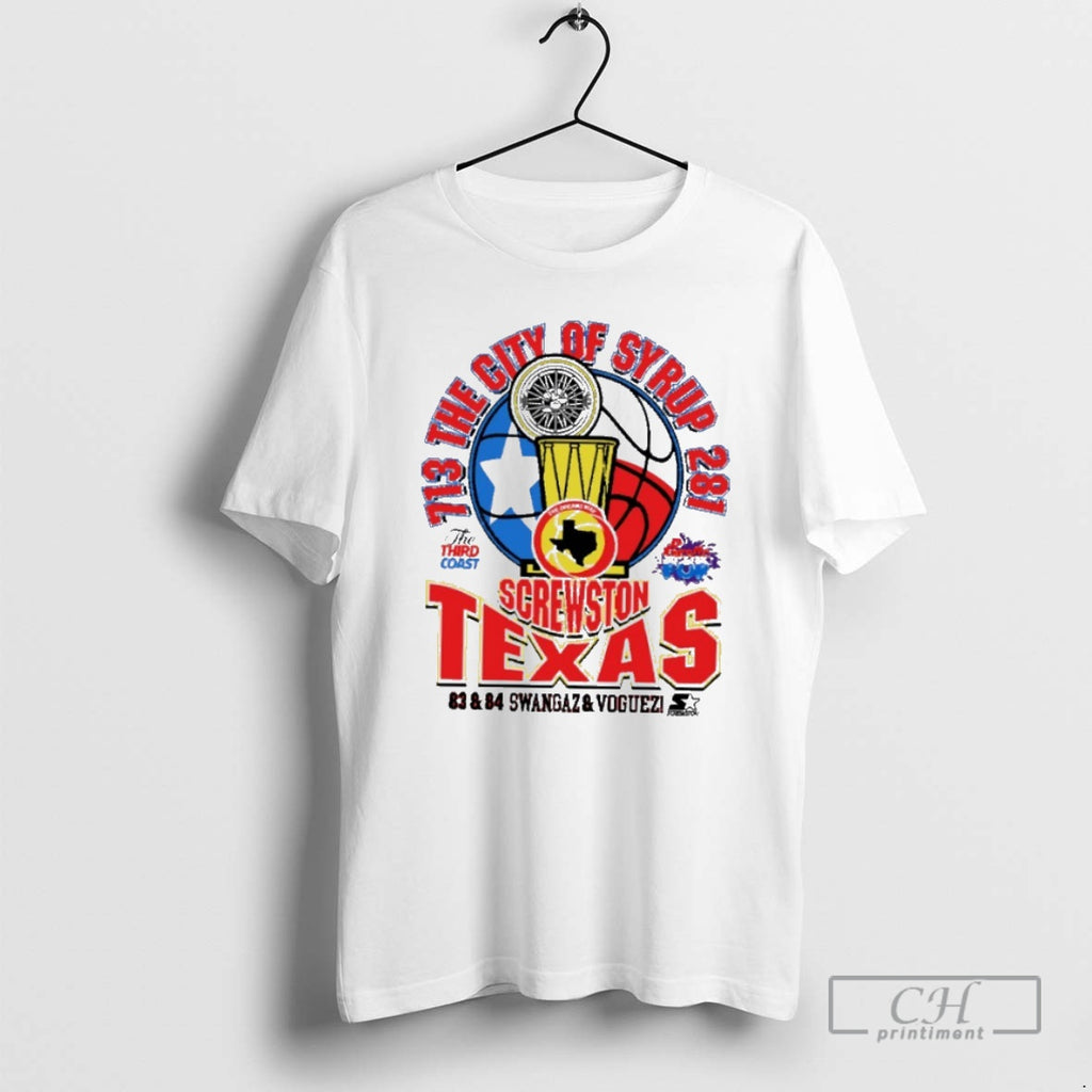 Premium 713 The City Of Syrup 281 Screwston Texas Shirt Sweater